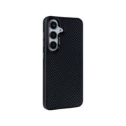 Rixus Mag Carbon Hülle für Samsung Galaxy S25 – MagSafe-kompatibel, Titanschwarz