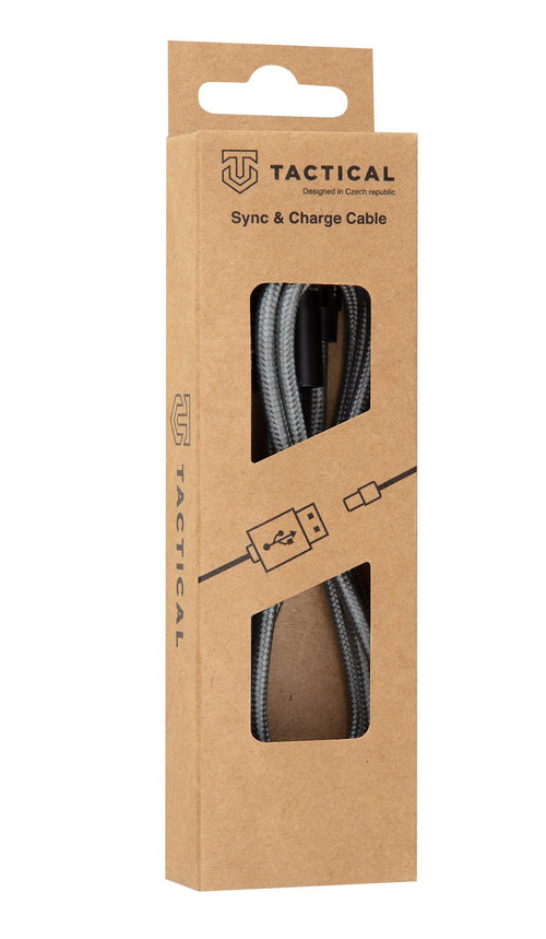 100W Tactical USB-C Oplaadkabel - Razendsnel en Duurzaam Opladen met Kevlar - Laad Centrum