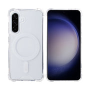 Rixus Anti-Burst Hülle für Samsung Galaxy A36/A37 – MagSafe-kompatibel, Transparent