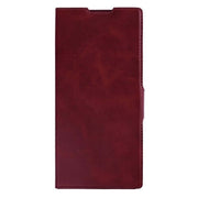 Rixus Wallet-Hülle mit Stifthalter für Samsung Galaxy Z Fold7 – Rot
