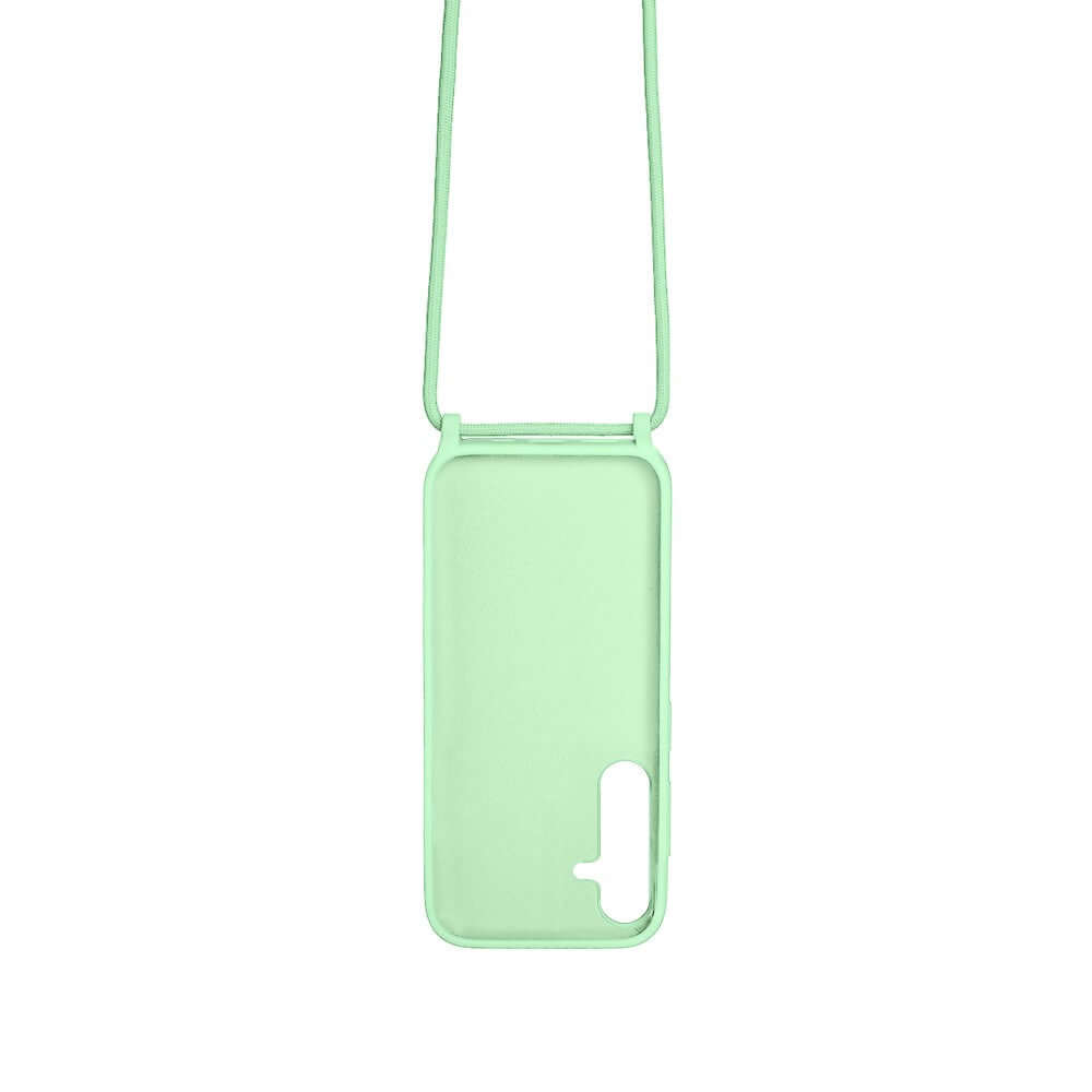 Rixus TPU-Hülle mit Band für Samsung Galaxy A05s – Matchagrün