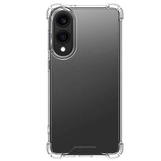 Rixus Anti-Burst Hülle für Samsung Galaxy S25 Edge – Transparent