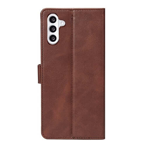 Rixus Bookcase für Samsung Galaxy A56 – Braun