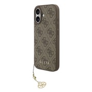 Guess 4G Charm MagSafe Hoesje voor iPhone 17 – Bruin - Telefoonhoesje