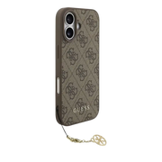 Guess 4G Charm MagSafe Hoesje voor iPhone 17 – Bruin - Telefoonhoesje