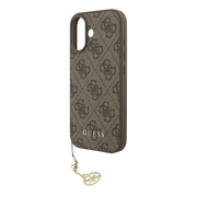 Guess 4G Charm MagSafe Hoesje voor iPhone 17 – Bruin - Telefoonhoesje