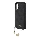 Guess 4G Charm MagSafe Hoesje voor iPhone 17 – Grijs - Telefoonhoesje