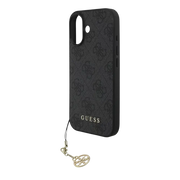 Guess 4G Charm MagSafe Hoesje voor iPhone 17 – Grijs - Telefoonhoesje