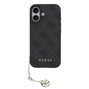 Guess 4G Charm MagSafe Hoesje voor iPhone 17 – Grijs - Telefoonhoesje