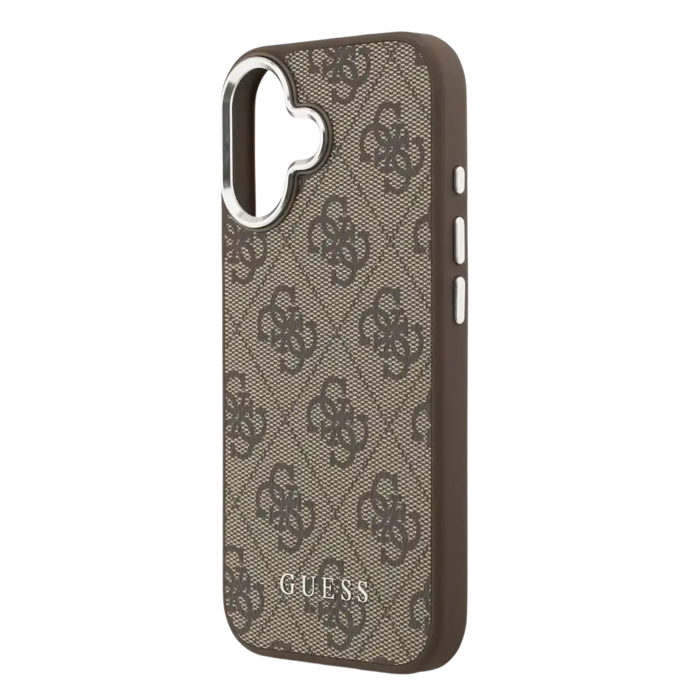 Guess 4G MagSafe Hoesje – iPhone 17 Bruin - Back cover