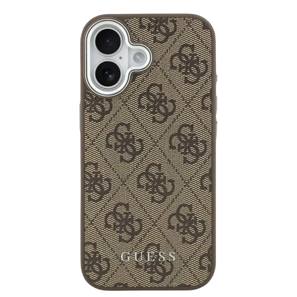 Guess 4G MagSafe Hoesje – iPhone 17 Bruin - Back cover