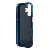 Guess IML 4G Script Metal Logo Hoesje – iPhone 17 Blauw - Back cover