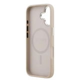 Guess PU Saffiano MagSafe Hoesje – iPhone 17 Roze - Back cover