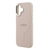 Guess PU Saffiano MagSafe Hoesje – iPhone 17 Roze - Back cover
