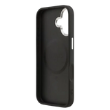 Guess PU Saffiano MagSafe Hoesje – iPhone 17 Zwart - Back cover