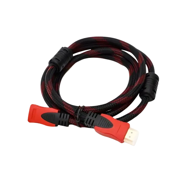 High-speed HDMI-kabel rood/zwart 10M - wave hdmi