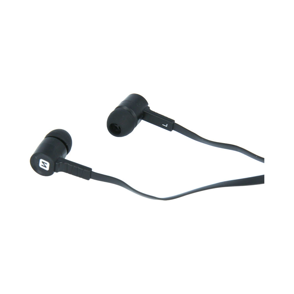 Swissten YS-D2 Oordopjes 3,5mm Jack – Zwart