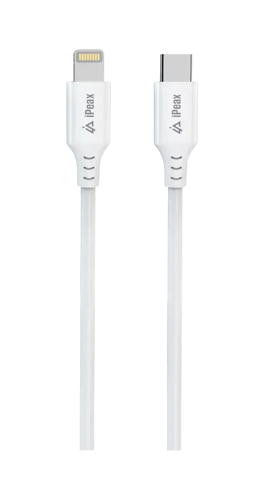iPeax USB-C naar Lightning Kabel – 1 Meter Wit