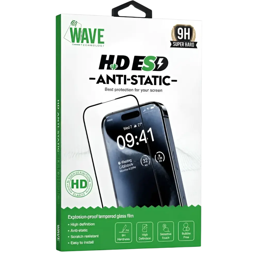 iPhone 7 Plus 8 Screenprotector - Wave 5D Helder Wit voor Ultieme Bescherming