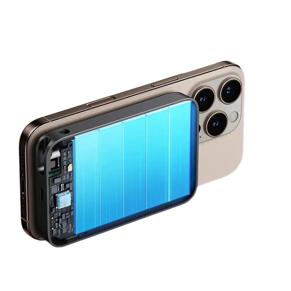 Joyroom Magnetische Powerbank 10.000 mAh 22,5W met ingebouwde kabel