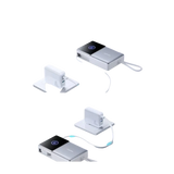 Joyroom Powerbank 10.000 mAh met Oprolbare USB-C Kabel – Wit
