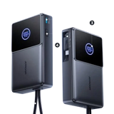 Joyroom Powerbank 10.000 mAh met Oprolbare USB-C Kabel – Zwart