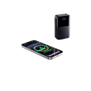 Joyroom Powerbank 20.000 mAh 22,5W met display en 3 poorten – Zwart