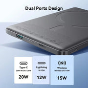 Joyroom Ultra-Slim MagSafe Powerbank 5.000 mAh 20W – Space Grey