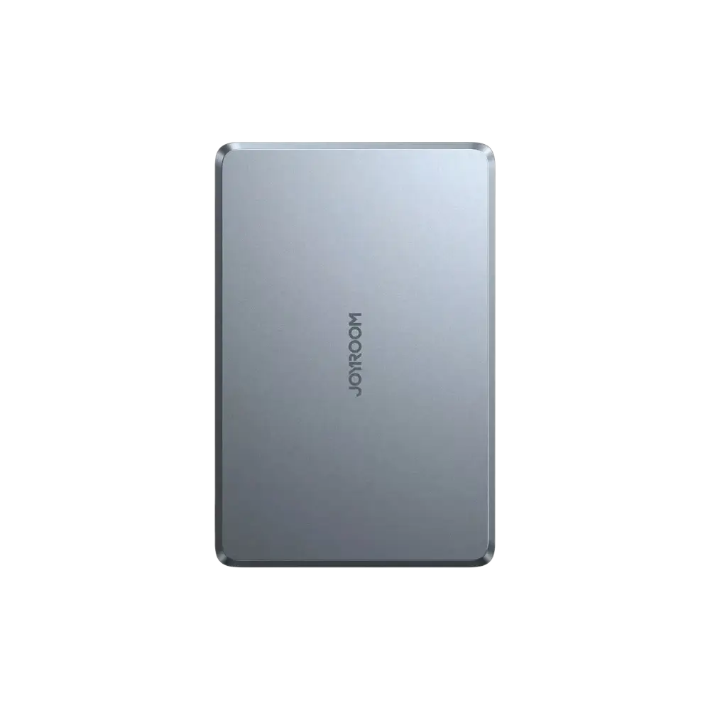 Joyroom Ultradunne Magnetische Powerbank 10.000 mAh – Grijs