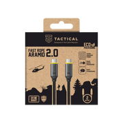 Lange USB-C Kabel - Tactical Fast Rope Aramid 2.0 2 Meter