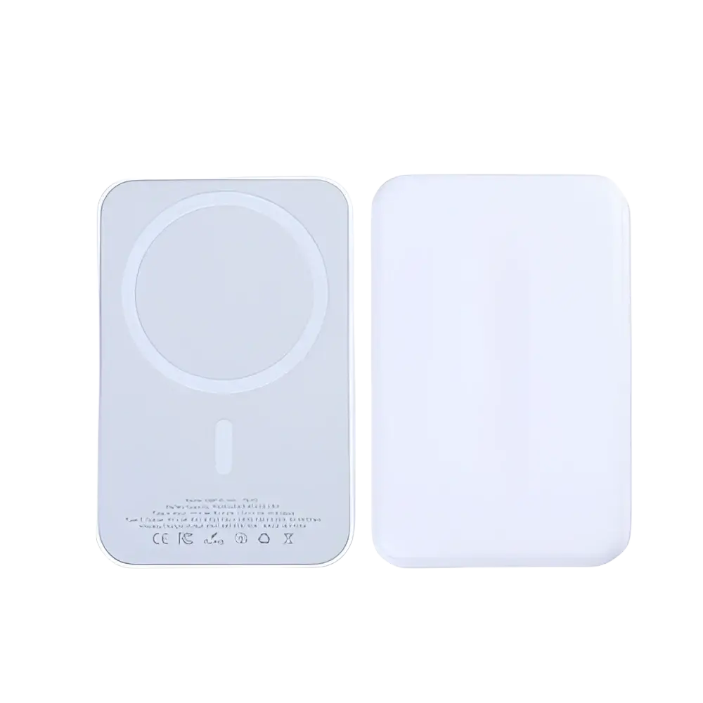 Magnetische Powerbank 10.000 mAh 15W voor iPhone 12 t/m 17 – Wit