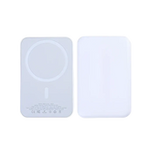 Magnetische Powerbank 10.000 mAh 15W voor iPhone 12 t/m 17 – Wit