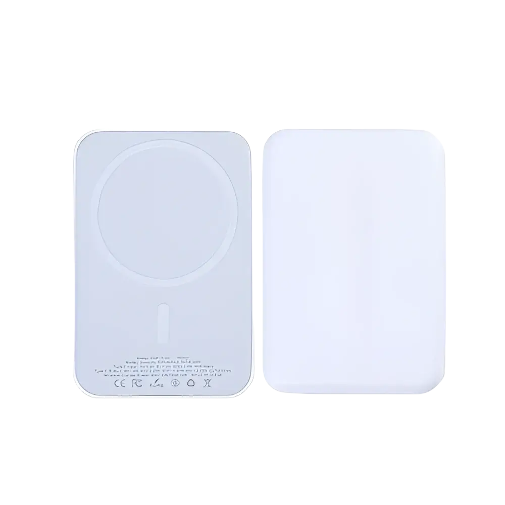 Magnetische Powerbank 5.000 mAh 15W voor iPhone 12 t/m 17 – Wit