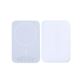 Magnetische Powerbank 5.000 mAh 15W voor iPhone 12 t/m 17 – Wit