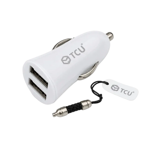 Mini-Autoladegerät mit 1x USB-A – Weiß, für einfaches und sicheres Laden unterwegs