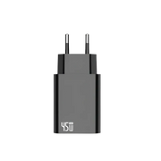 Power Adapter CH45W09 met USB-C naar Kabel 180cm – 45W Zwart - Oplader