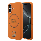 Red Bull Silicone Ring MagSafe Hoesje – iPhone 17 Oranje - Back cover met vingerring