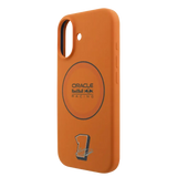 Red Bull Silicone Ring MagSafe Hoesje – iPhone 17 Oranje - Back cover met vingerring
