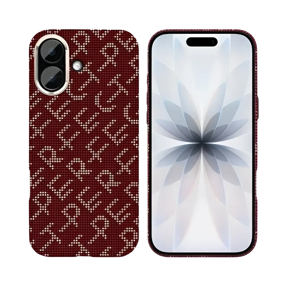 Rixus Alpine Ultra-Slim Case met MagSafe – iPhone 17 Cherry Red - Back cover / hardcase