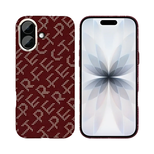 Rixus Alpine Ultra-Slim Case met MagSafe – iPhone 17 Cherry Red - Back cover / hardcase