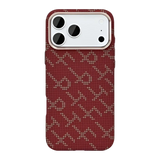 Rixus Alpine Ultra-Slim Case met MagSafe – iPhone 17 Pro Cherry Red - Back cover