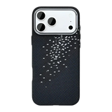 Rixus Alpine Ultra-Slim Case met MagSafe – iPhone 17 Pro Galaxy Black - Back cover