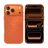 Rixus Alpine Ultra-Slim Case met MagSafe – iPhone 17 Pro Galaxy Orange - Back cover