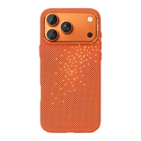 Rixus Alpine Ultra-Slim Case met MagSafe – iPhone 17 Pro Galaxy Orange - Back cover