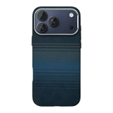 Rixus Alpine Ultra-Slim Case met MagSafe – iPhone 17 Pro Stripe Blue - Back cover