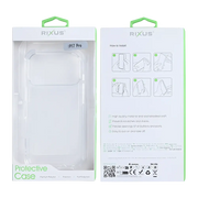 Rixus Anti-Burst Case – iPhone 17 Pro Transparant - Back cover