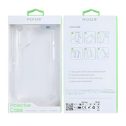 Rixus Anti-Burst Case – iPhone 17 Transparant - Back cover / softcase
