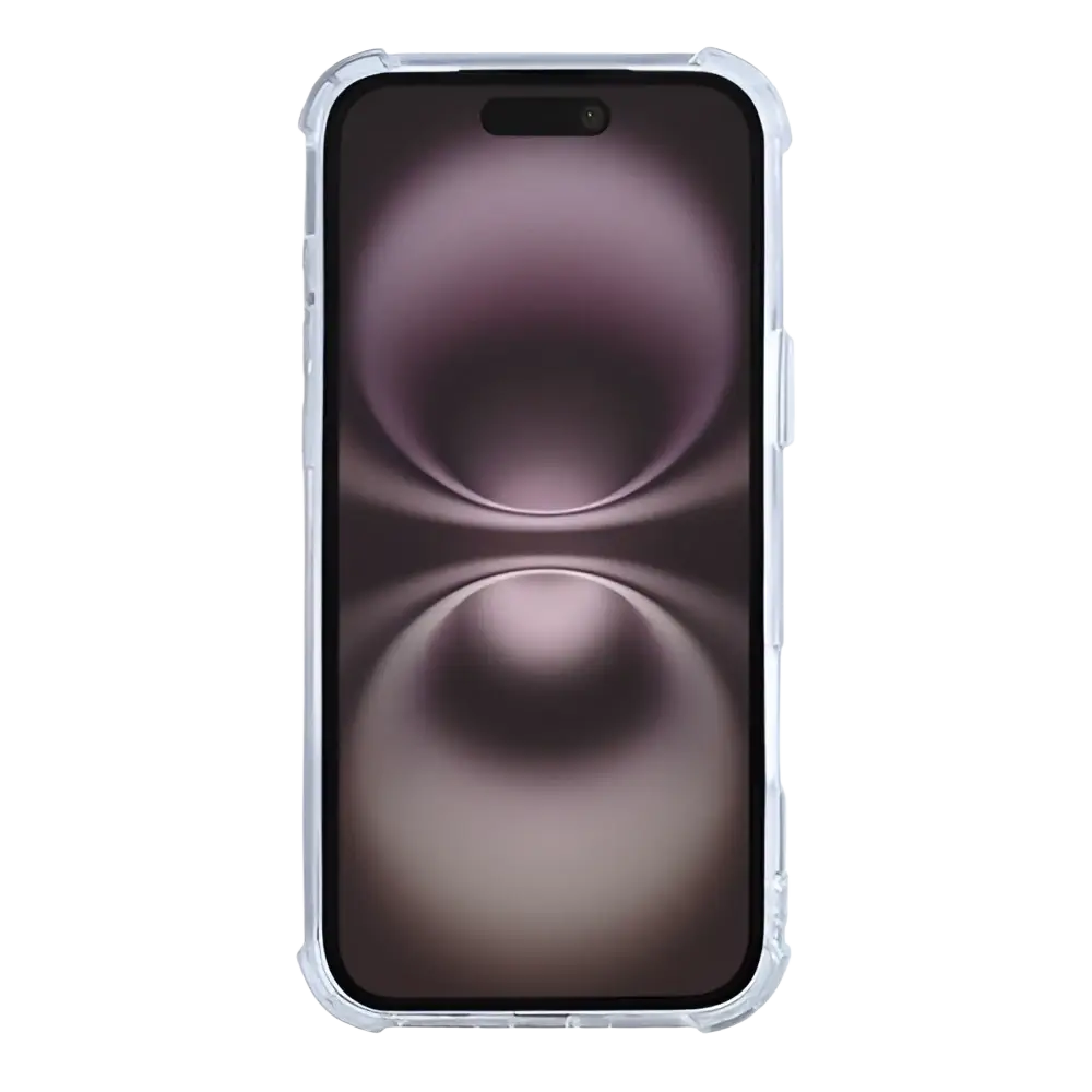 Rixus Anti-Burst Case – iPhone 17 Transparant - Back cover / softcase
