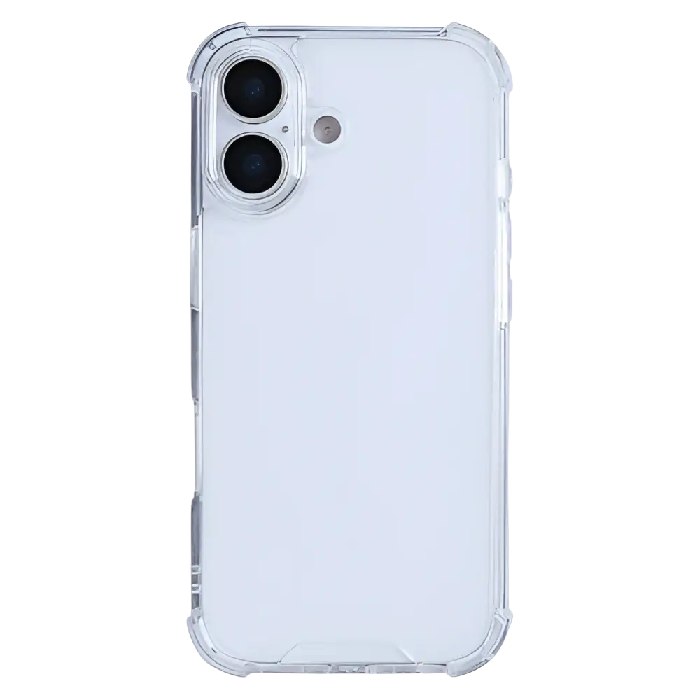 Rixus Anti-Burst Case – iPhone 17 Transparant - Back cover / softcase