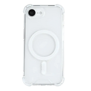 Rixus Anti-Burst Case met MagSafe – iPhone 16e / 17e Transparant - Back cover / softcase